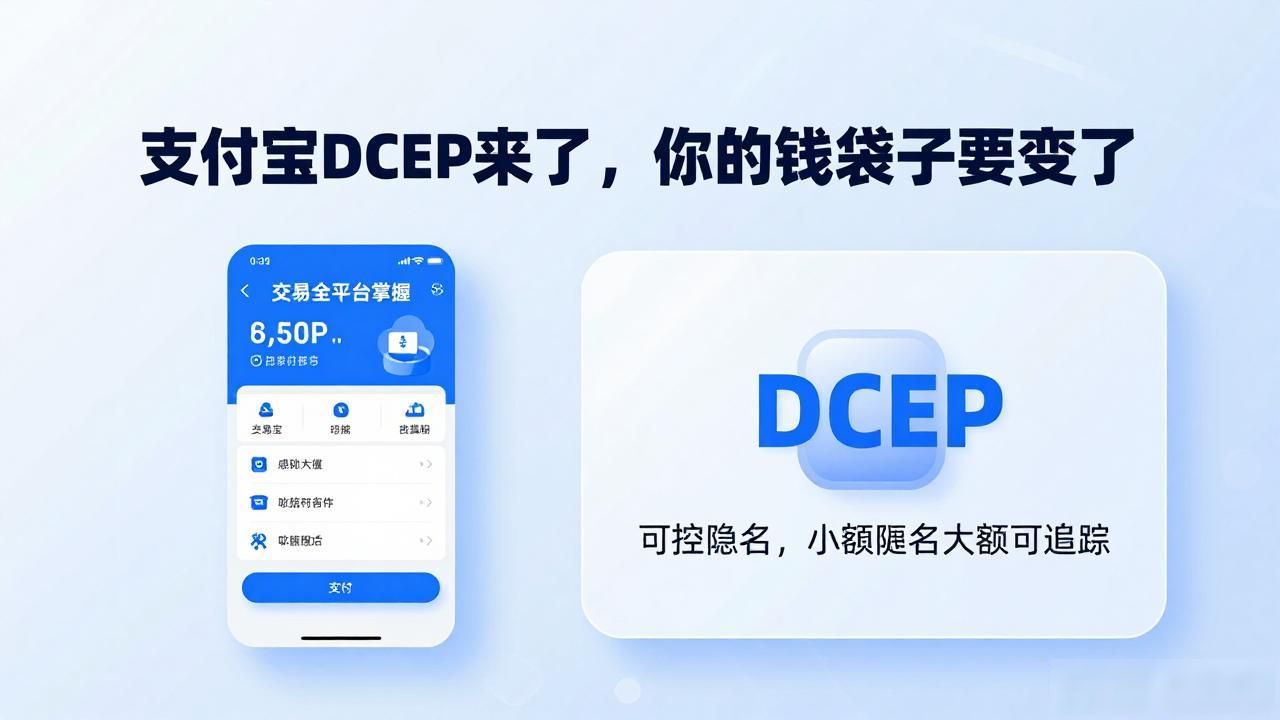 支付宝DCEP来了，你的钱袋子要变了-第1张图片-imToken 官网｜全球领先多链去中心化钱包｜BTC ETH NFT DeFi 管理工具