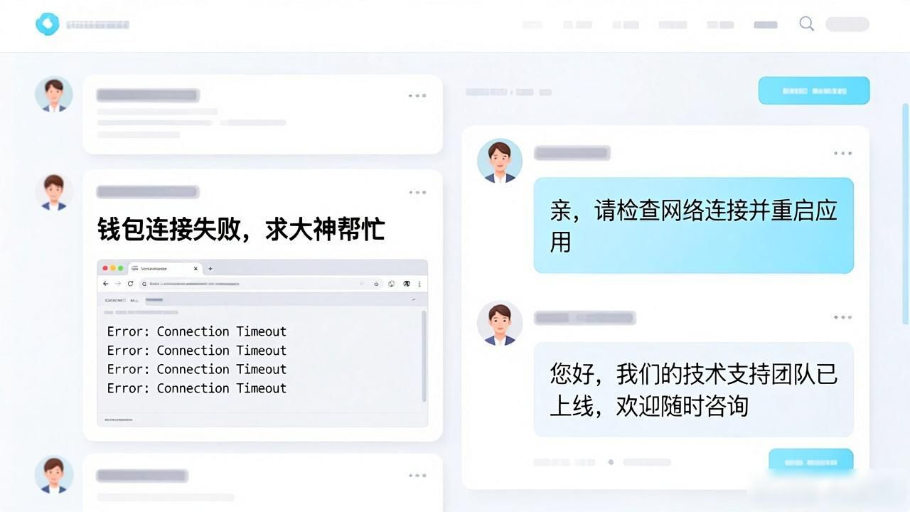 imToken客服难找？进官网社区一键解决钱包报错问题-第1张图片-imToken 官网｜全球领先多链去中心化钱包｜BTC ETH NFT DeFi 管理工具