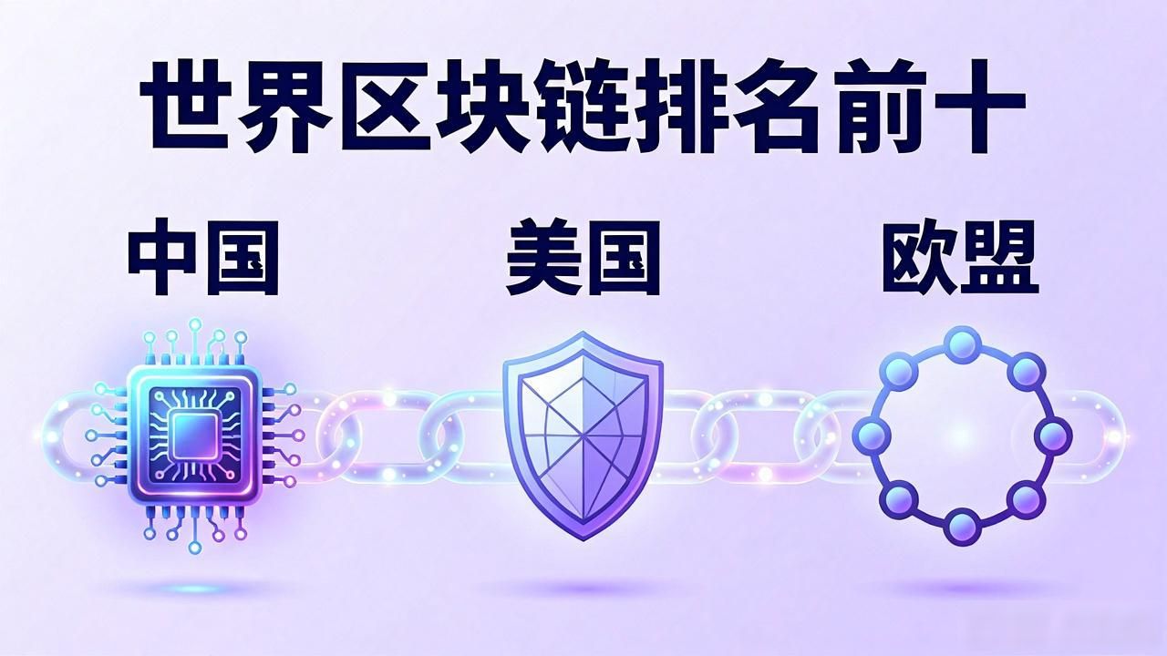 世界区块链排名前十，哪些国家最给力？