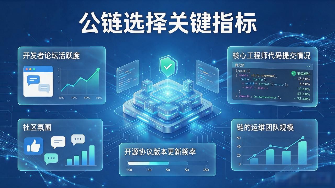 公链币数字货币到底该怎么选？普通人看这几个指标不容易踩坑