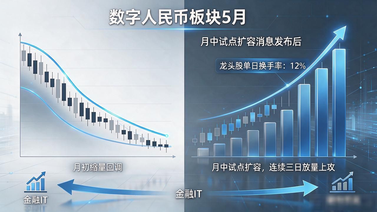 5月央行数字货币行情怎么走？数字人民币板块5月全复盘
