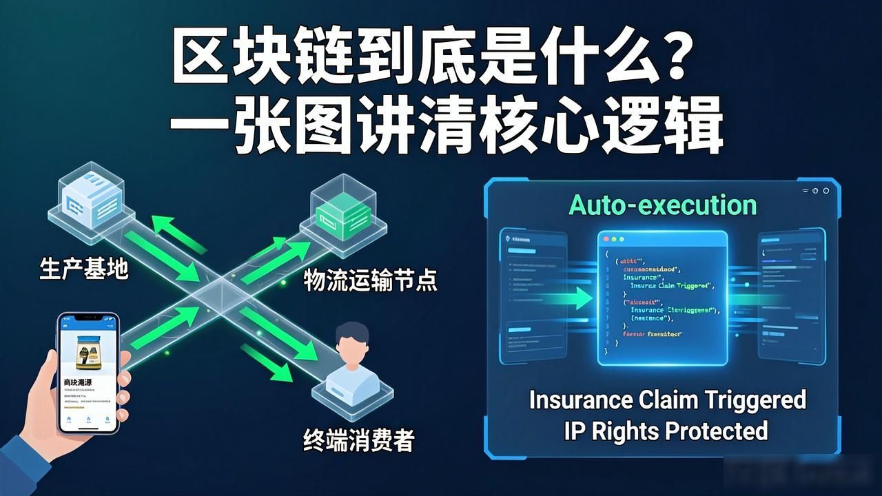 区块链到底是什么？一张图讲清核心逻辑