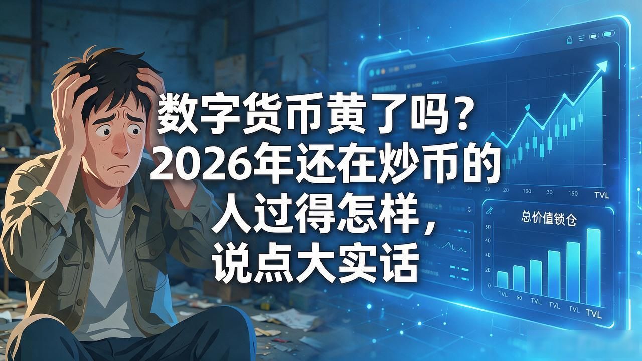 数字货币黄了吗？2026年还在炒币的人过得怎样，说点大实话