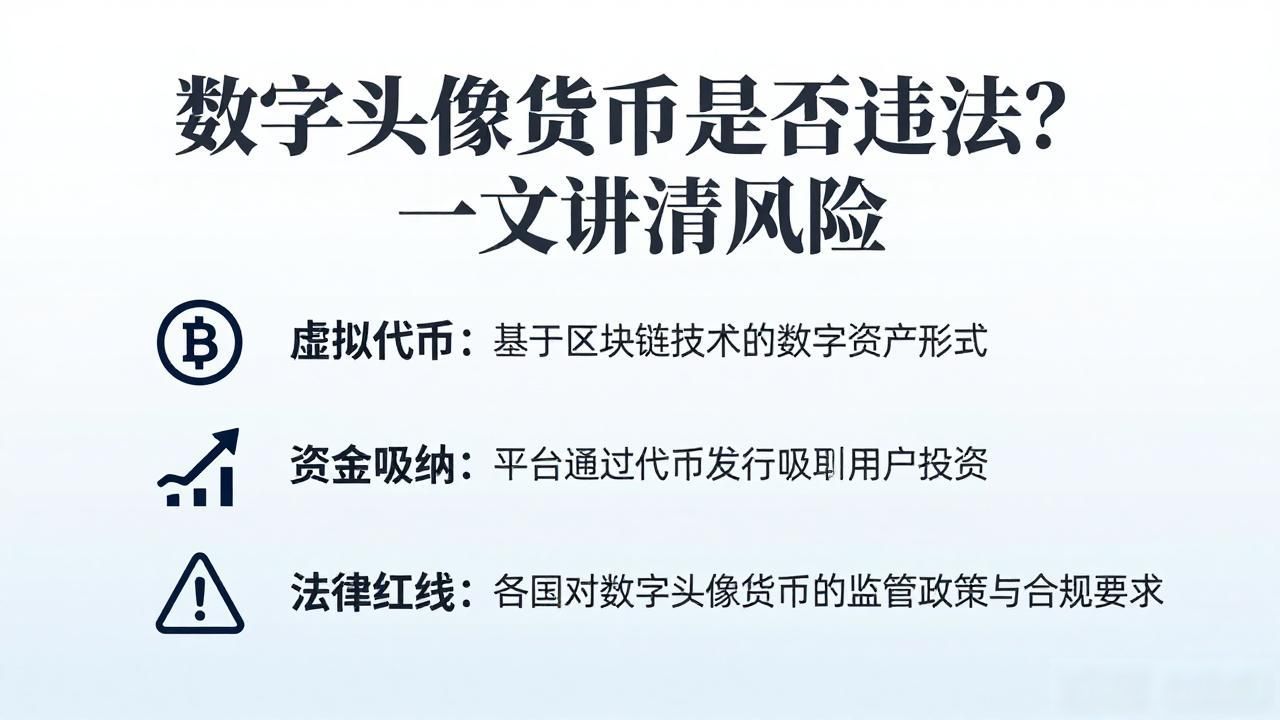 数字头像货币是否违法?一文讲清风险-第1张图片-imToken 官网|全球领先多链去中心化钱包|BTC ETH NFT DeFi 管理工具 数字头像货币是否违法?一文讲清风险-第1张图片-imToken 官网|全球领先多链去中心化钱包|BTC ETH NFT DeFi 管理工具