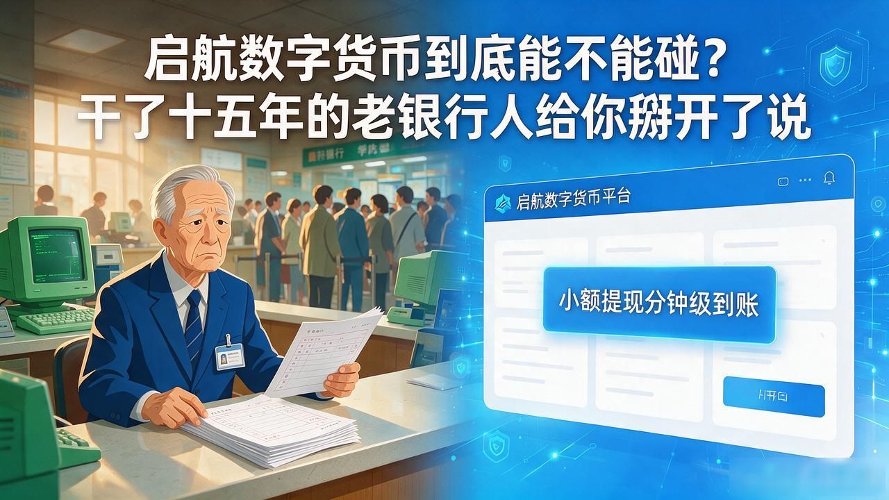启航数字货币到底能不能碰?干了十五年的老银行人给你掰开了说-第1张图片-imToken 官网|全球领先多链去中心化钱包|BTC ETH NFT DeFi 管理工具 启航数字货币到底能不能碰?干了十五年的老银行人给你掰开了说-第1张图片-imToken 官网|全球领先多链去中心化钱包|BTC ETH NFT DeFi 管理工具