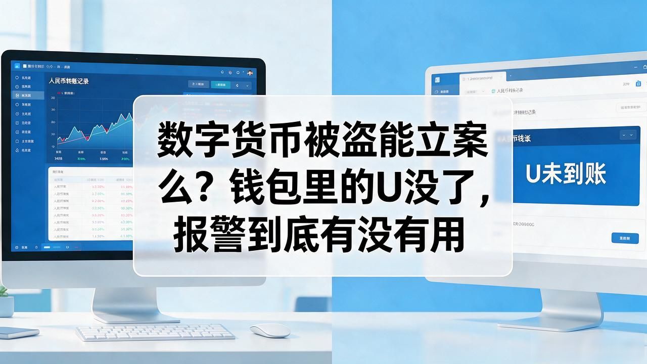 数字货币被盗能立案么？钱包里的U没了，报警到底有没有用